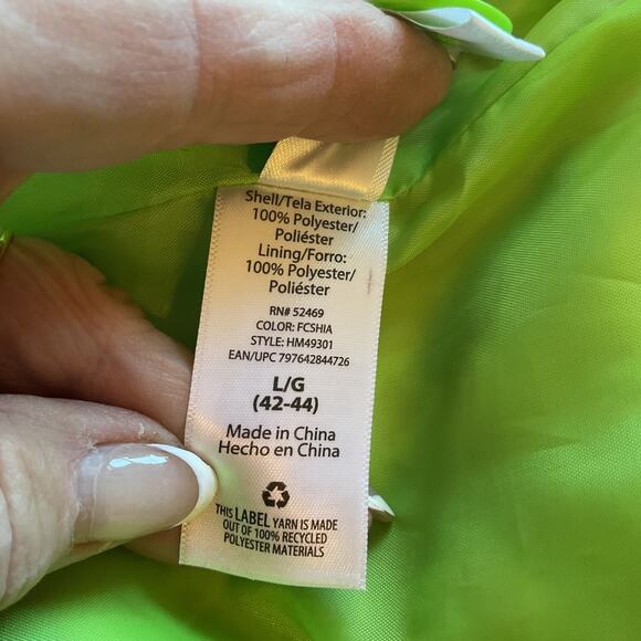 Holiday Time Men's Christmas Santa & Reindeer Blazer L (42-44) - Picture 6 of 8